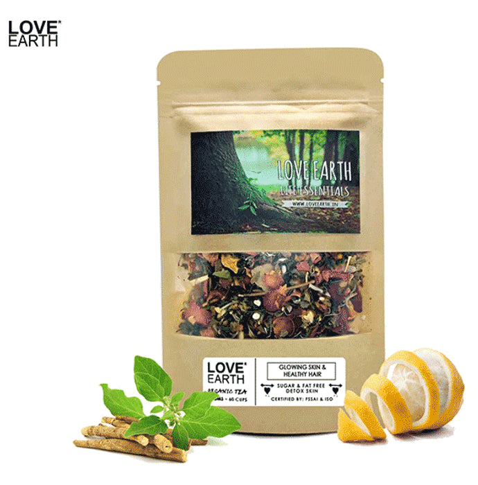 Love Earth Glowing Skin & Healthy Hair Green Tea