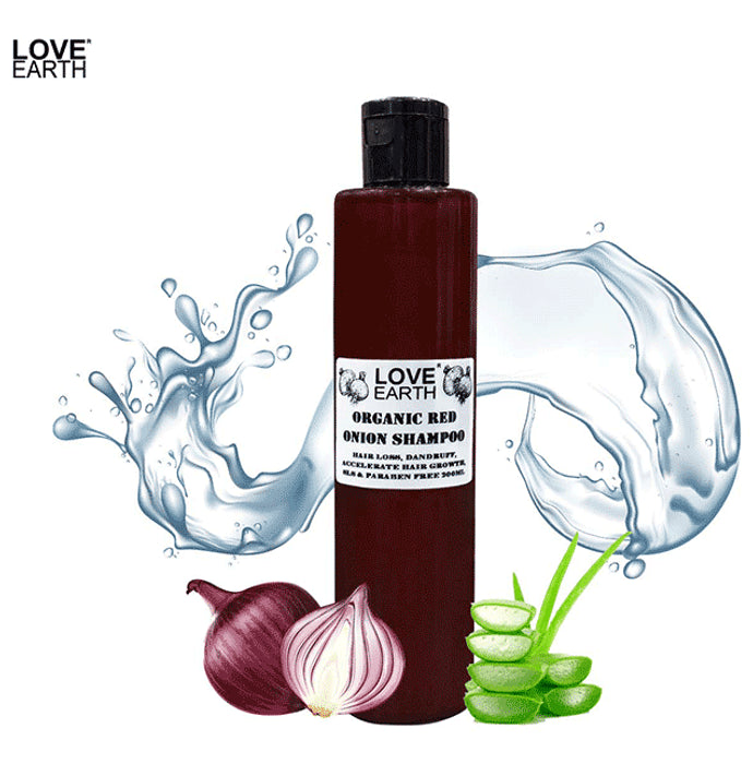 Love Earth Organic Red Onion Shampoo