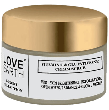 Love Earth Vitamin C & Glutathione Cream Scrub