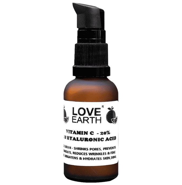 Love Earth Vitamin C & Hyaluronic Acid Serum