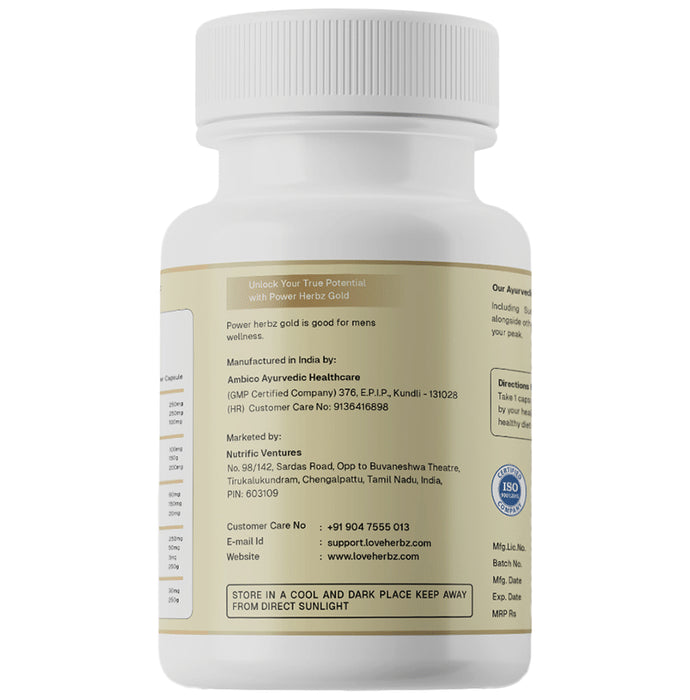Love Herbz Power Herbz Gold Capsule (30 Each)