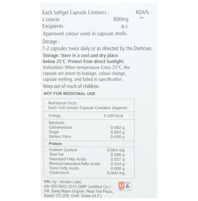LuciBless Soft Gelatin Capsule