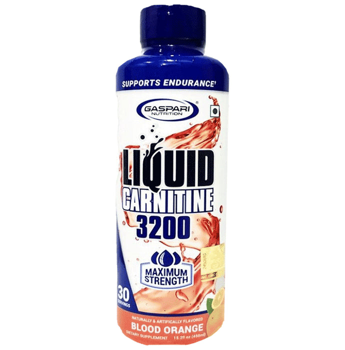 Gaspari Nutrition Liquid Carnitine 3200 Blood Orange - Classic Derma