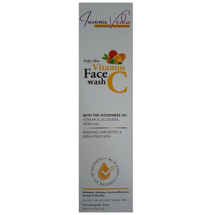 luvenis Veda Daily Glow Vitamin C Face Wash - Classic Derma