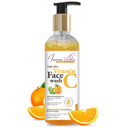 luvenis Veda Daily Glow Vitamin C Face Wash