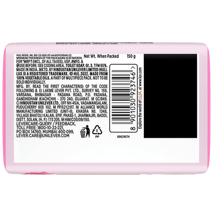 Lux Even Toned Glow Soap infused with Vitamin C & E for Superior Glow (150 gm Each) Rose