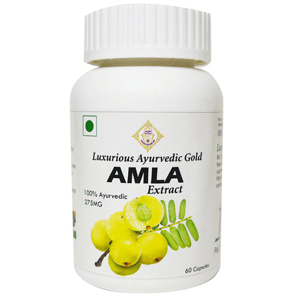 Luxurious Ayurvedic Gold Amla Extract Capsule - Classic Derma