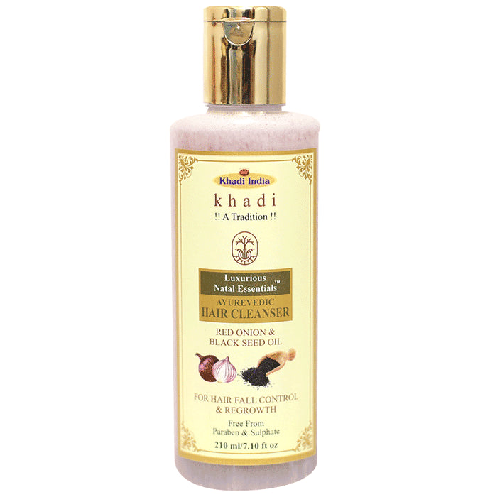 Luxurious Natal Essentials Ayurevedic Hair Cleanser Red Onion & Black Seed Oil - Classic Derma