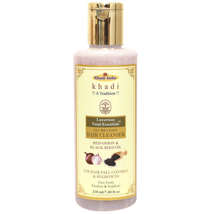 Luxurious Natal Essentials Ayurevedic Hair Cleanser Red Onion & Black Seed Oil - Classic Derma