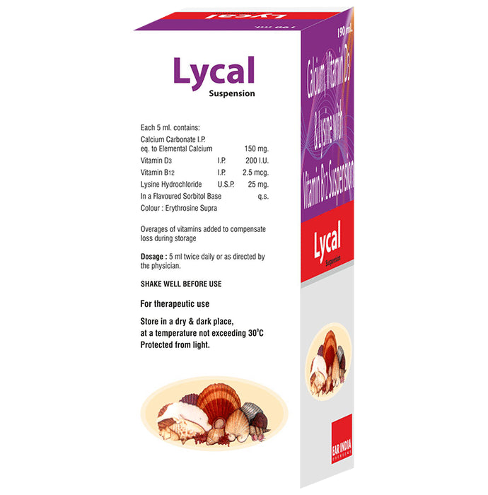 Buy Lycal Oral Suspension Online | Classic Derma – Classic Derma-UAE