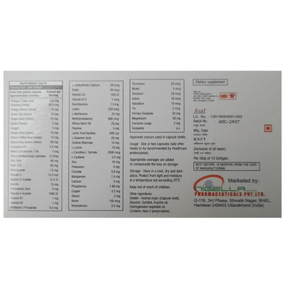 Lyconig XT Softgel Capsule