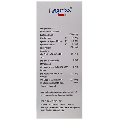 Lycorixx Junior Oral Suspension Mix Fruit Flavour