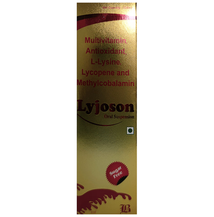 Lyjoson Oral Suspension Sugar Free - Classic Derma