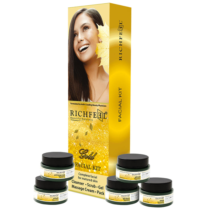Richfeel Facial Gold Kit - Classic Derma