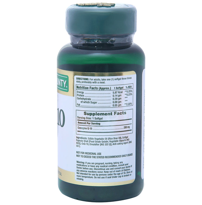 Nature's Bounty CoQ10 200mg | Softgel for Heart Health