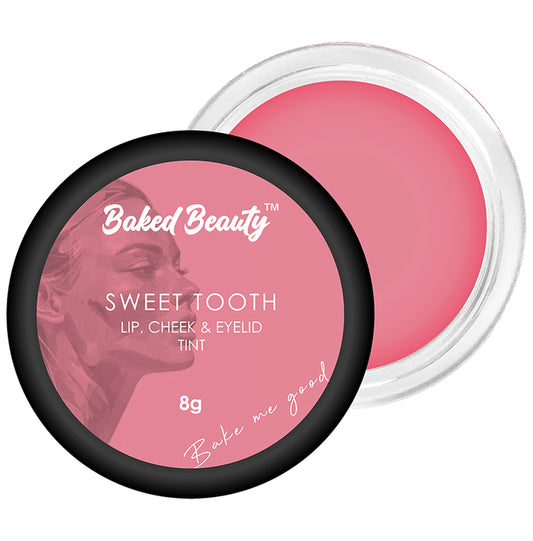 Baked Beauty Sweet Tooth Sweet Tooth Tint Lip, Cheek & Eyelid Tint - Classic Derma