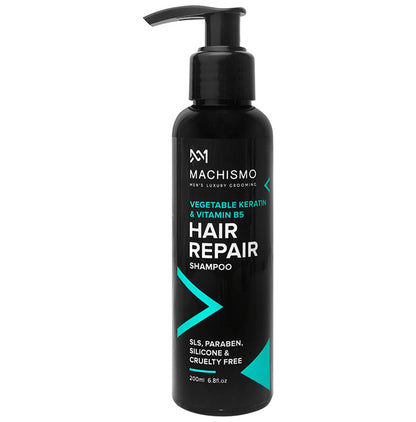 Machismo Hair Repair Shampoo Vegetable Keratin & Vitamin B5 - Classic Derma