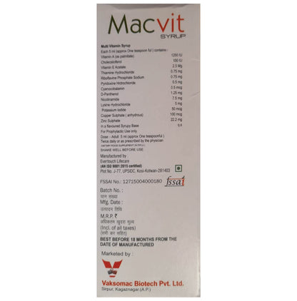 Macvit Syrup
