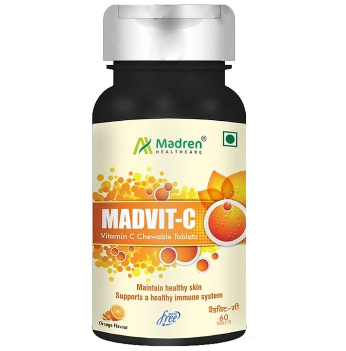 Madren Healthcare Madvit-C Vitamin C 500mg Chewable Tablet - Classic Derma