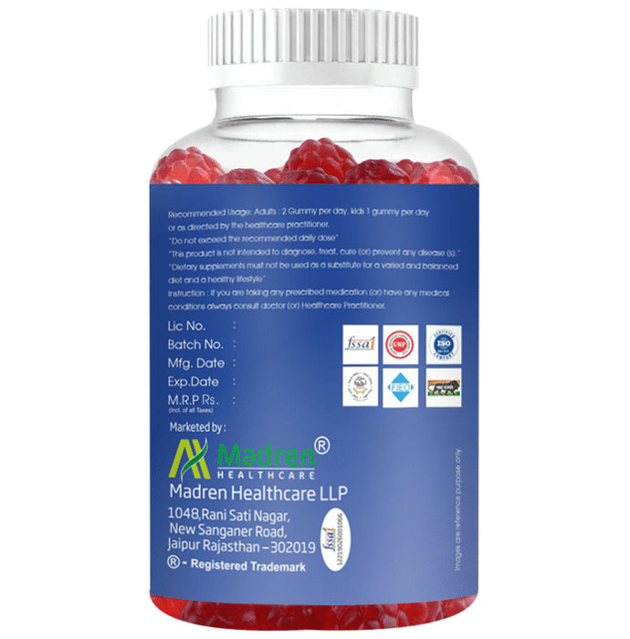 Madren Healthcare Multivitamin Gummies Strawberry