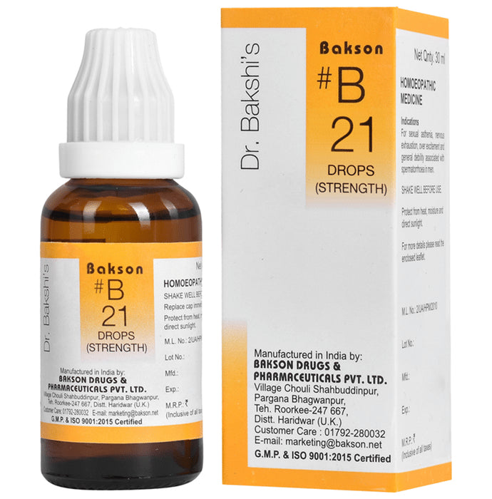 Bakson B21 Strength Drop - Classic Derma