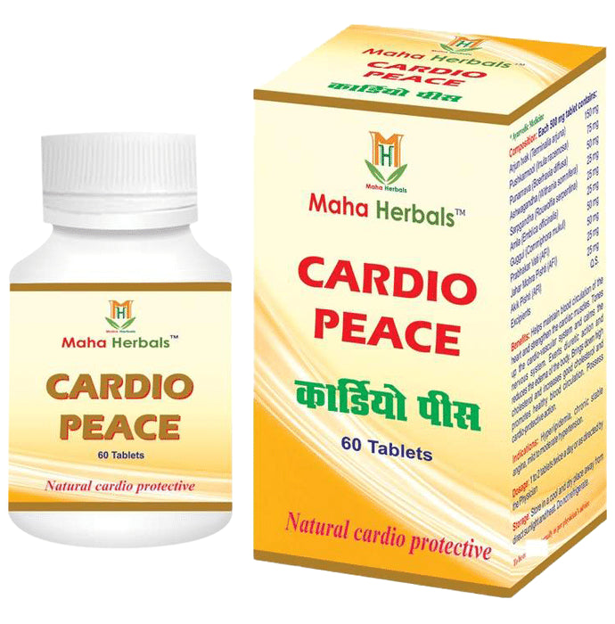 Maha Herbals Cardio Peace Tablet - Classic Derma