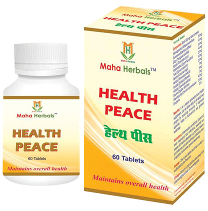 Maha Herbals Health Peace Tablet - Classic Derma