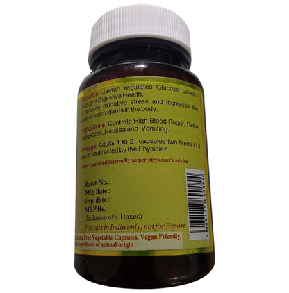 Maha Herbals Jamun Extract Vegetarian Capsule
