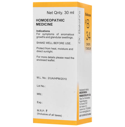 Bakson B34 Tumour Drop