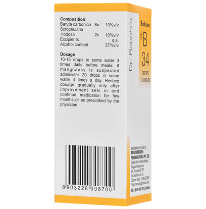 Bakson B34 Tumour Drop