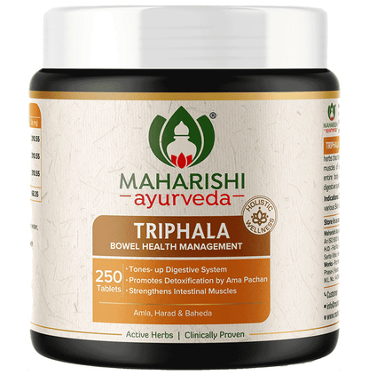 Maharishi Ayurveda Triphala Tablet |Supports Digestion, Relieves Constipation - Classic Derma
