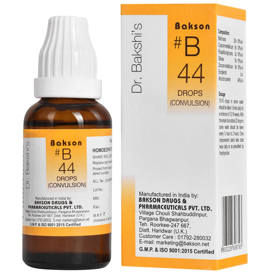 Bakson B44 Convulsion Drop - Classic Derma