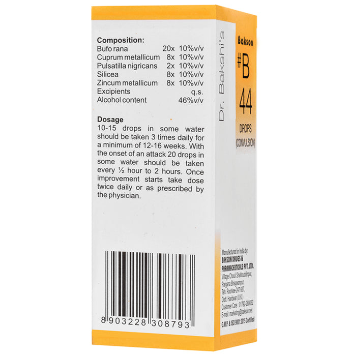 Bakson B44 Convulsion Drop