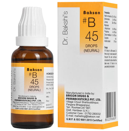 Bakson B45 Neural Drop - Classic Derma