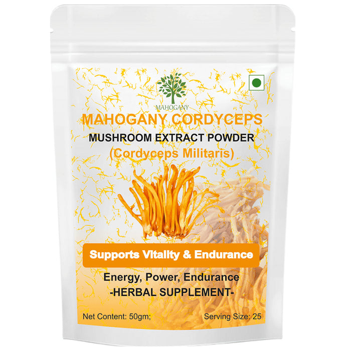 Mahogany Cordyceps Mushroom Extract Powder - Classic Derma
