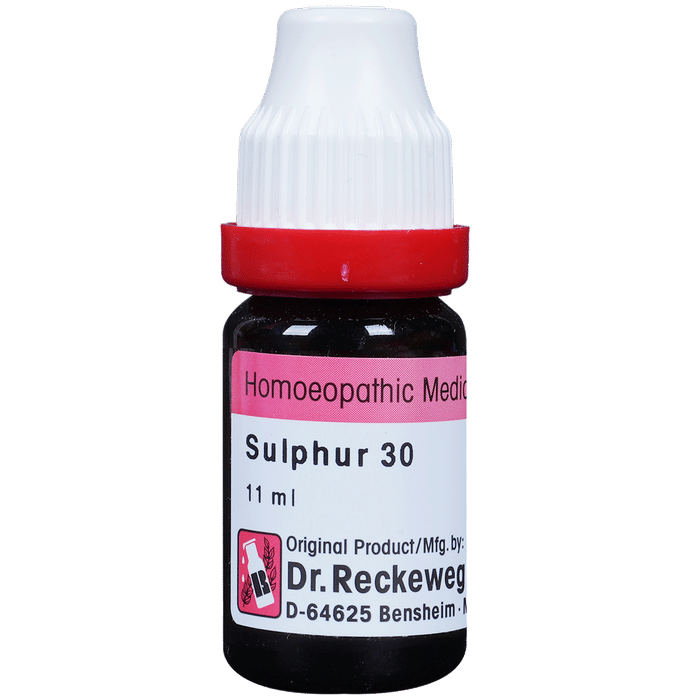 Dr. Reckeweg Sulphur Dilution 30 CH - Classic Derma