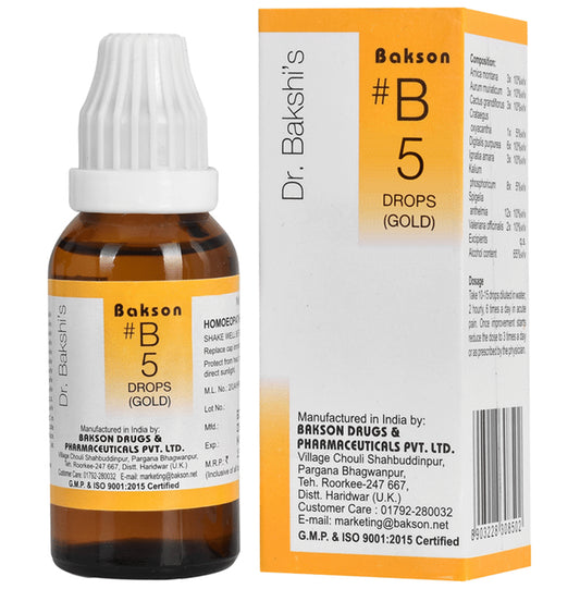 Bakson B5 Gold Drop - Classic Derma