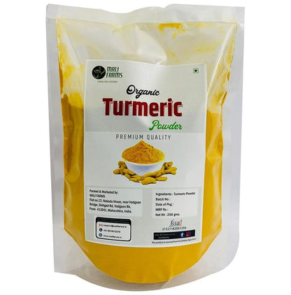 Mali Farms Organic Turmeric Powder - Classic Derma