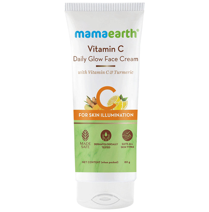 Mamaearth Vitamin C Daily Glow Face Cream - Classic Derma