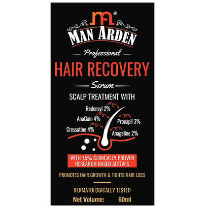 Man Arden Professional Hair Recovery Serum - Classic Derma
