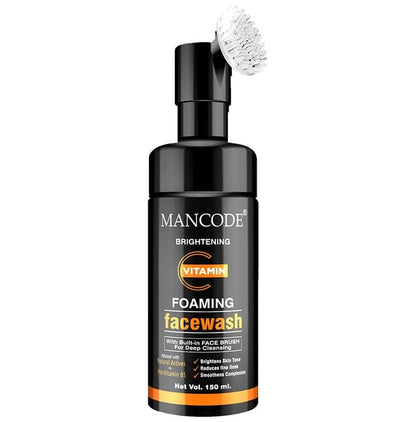 Mancode Brightening Vitamin C Foaming Face Wash