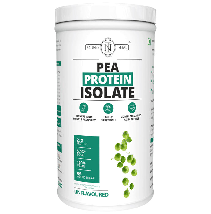 Nature's Island Pea Protein Isolate Powder Unflavored - Classic Derma