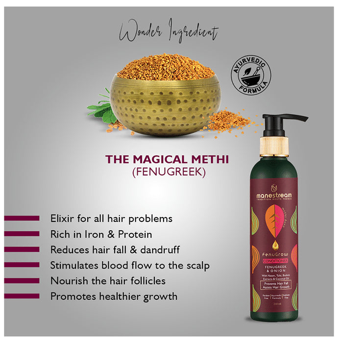 Manestream Fenu Grow Conditioner Fenugreek & Onion
