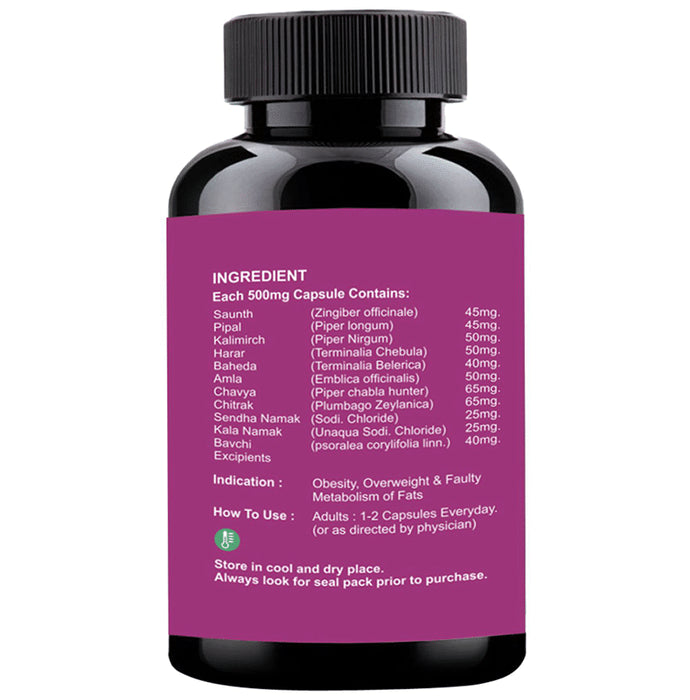 HMV Herbals Power Slim Fat Burner Capsule