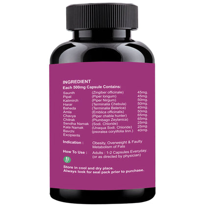 HMV Herbals Power Slim Fat Burner Capsule