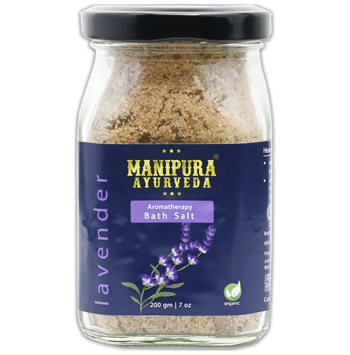 Manipura Ayurveda Aromatherapy Bath Salt Lavender - Classic Derma