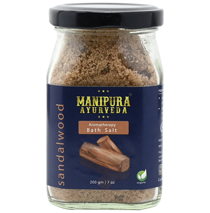 Manipura Ayurveda Aromatherapy Bath Salt Sandalwood - Classic Derma