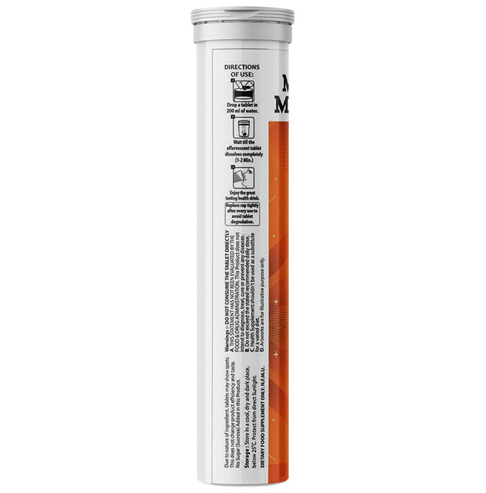 Manly Method Thrive Effervescent Tablet Cola Sugar Free