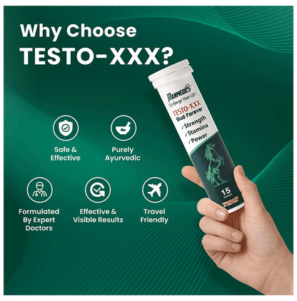 Manmedics Testo XXX Stud Forever (15 Capsule Each)