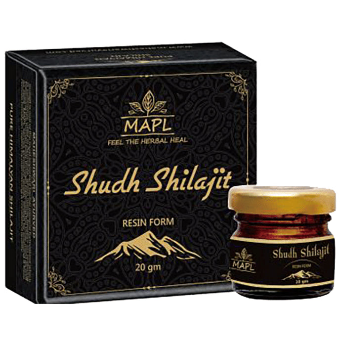 MAPL Shudh Shilajit Resin Form - Classic Derma